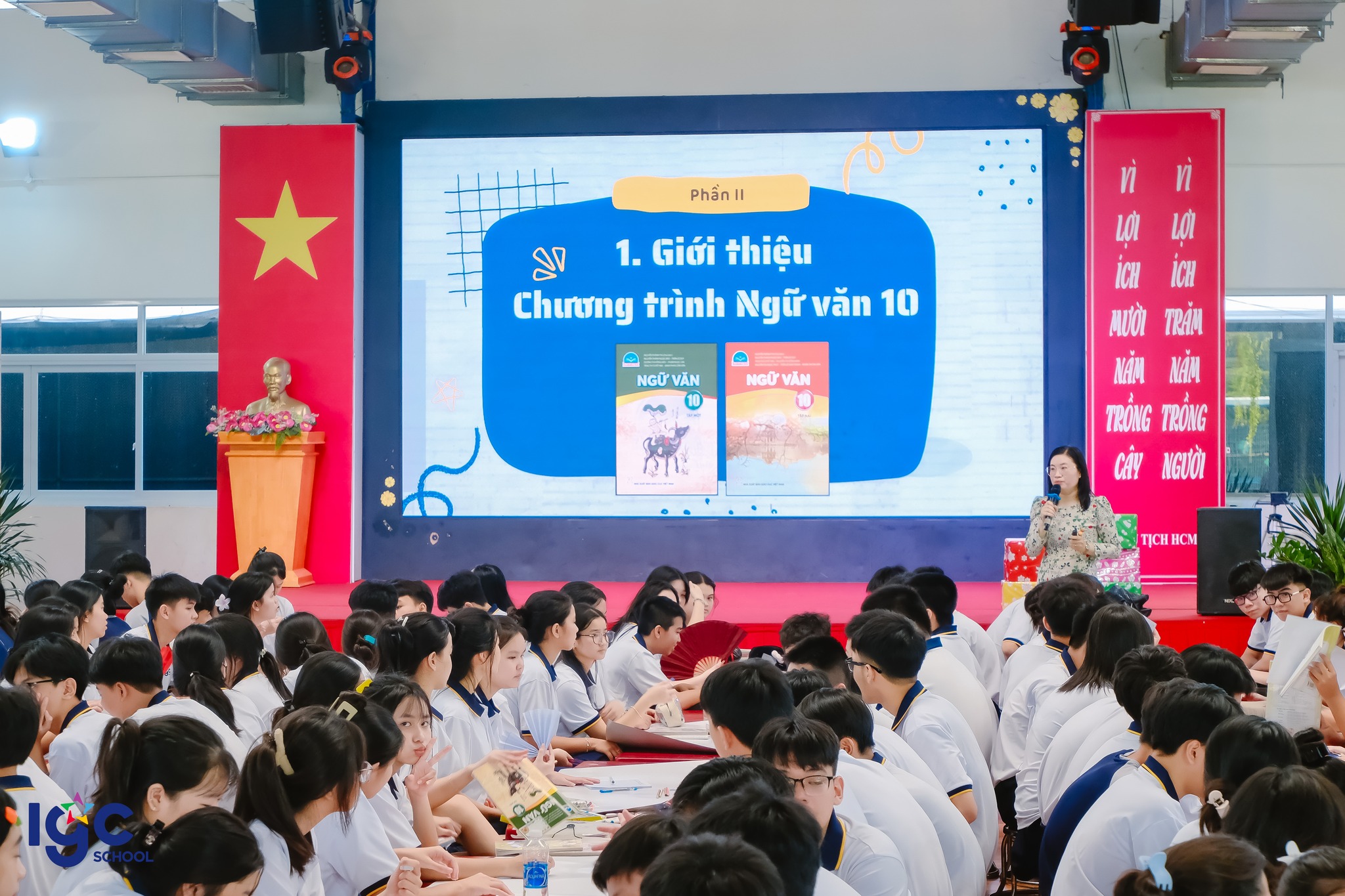 NGOẠI KHÓA K10: VUI HỌC NGỮ VĂN - KHƠI DẬY ĐAM MÊ, HỌC VĂN KHÔNG KHÓ!