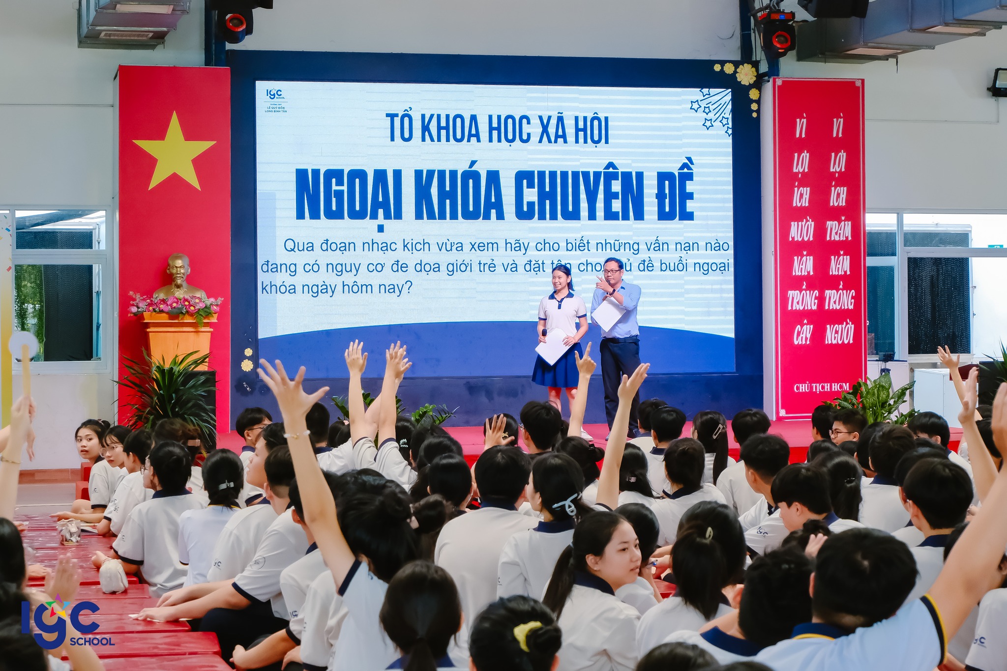 CHUNG TAY ĐẨY LÙI TỆ NẠN XÃ HỘI - HỌC SINH LÊ QUÝ ĐÔN – LONG BÌNH TÂN HÀNH ĐỘNG!