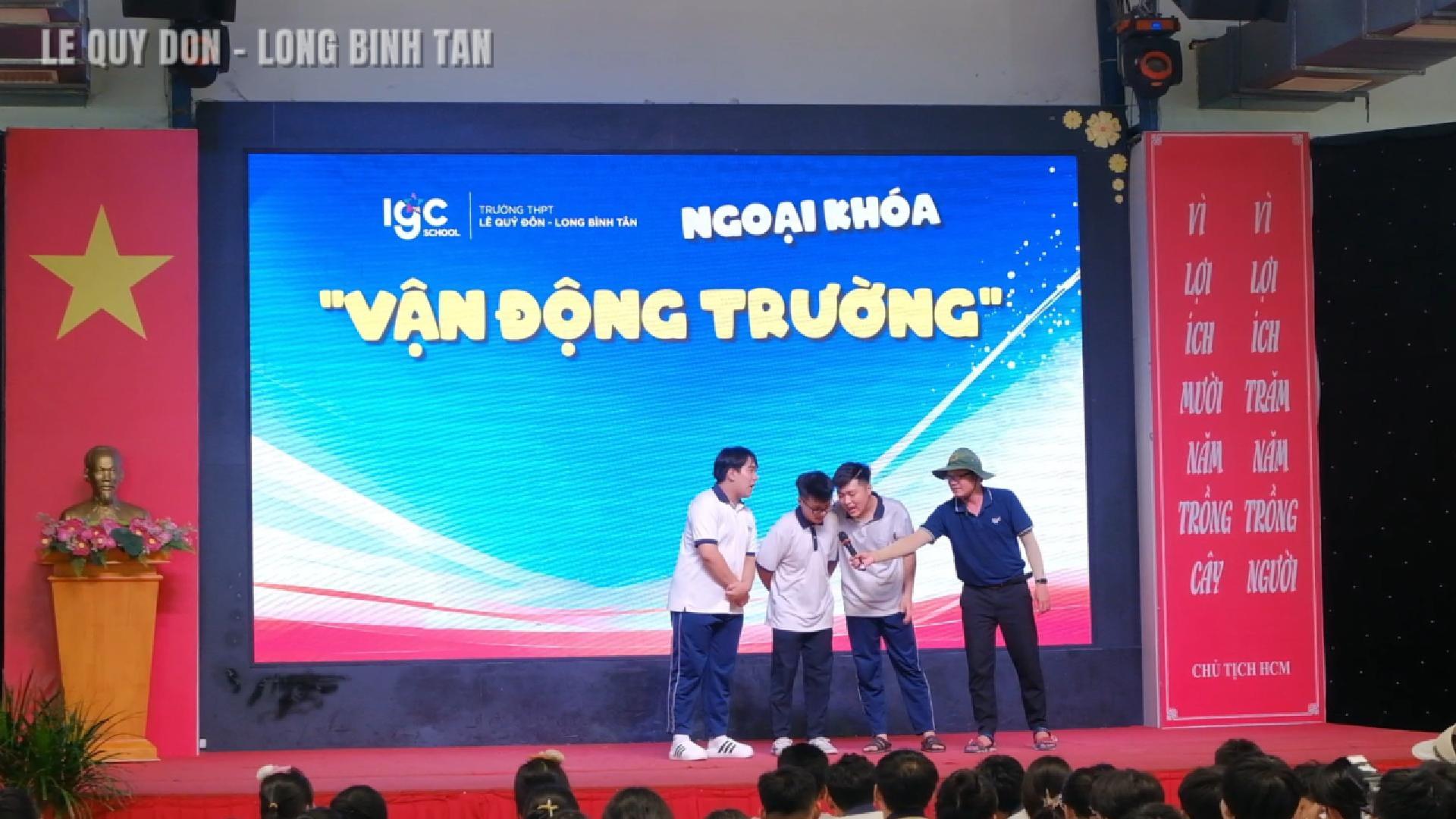 THANH XUÂN RỰC RỠ CÙNG NK VẬN ĐỘNG TRƯỜNG K12 LÊ QUÝ ĐÔN - LONG BÌNH TÂN