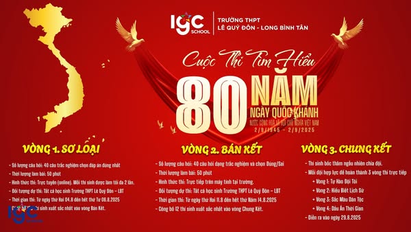 BÁN KẾT CUỘC THI “TÌM HIỂU 80 NĂM NGÀY QUỐC KHÁNH NƯỚC CỘNG HÒA XÃ HỘI CHỦ NGHĨA VIỆT NAM”