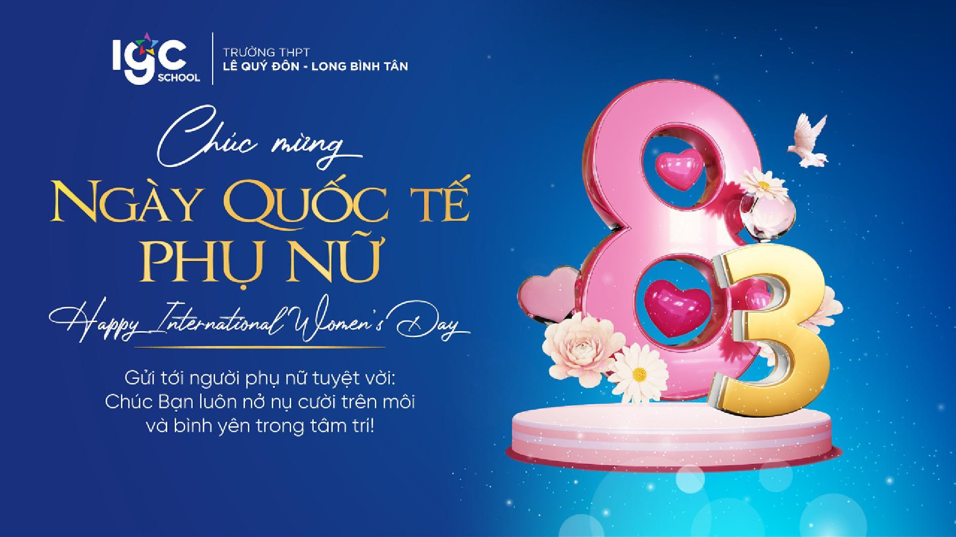 MỪNG NGÀY QUỐC TẾ PHỤ NỮ 8/3