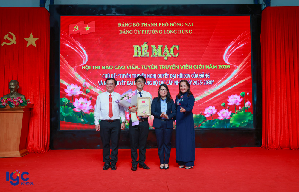 ĐẢNG VIÊN CHI BỘ TRƯỜNG THPT LÊ QUÝ ĐÔN - LONG BÌNH TÂN XUẤT SẮC ĐẠT GIẢI NHẤT